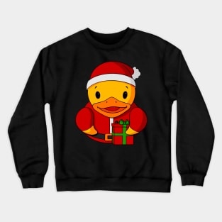 Santa Present Rubber Duck Crewneck Sweatshirt